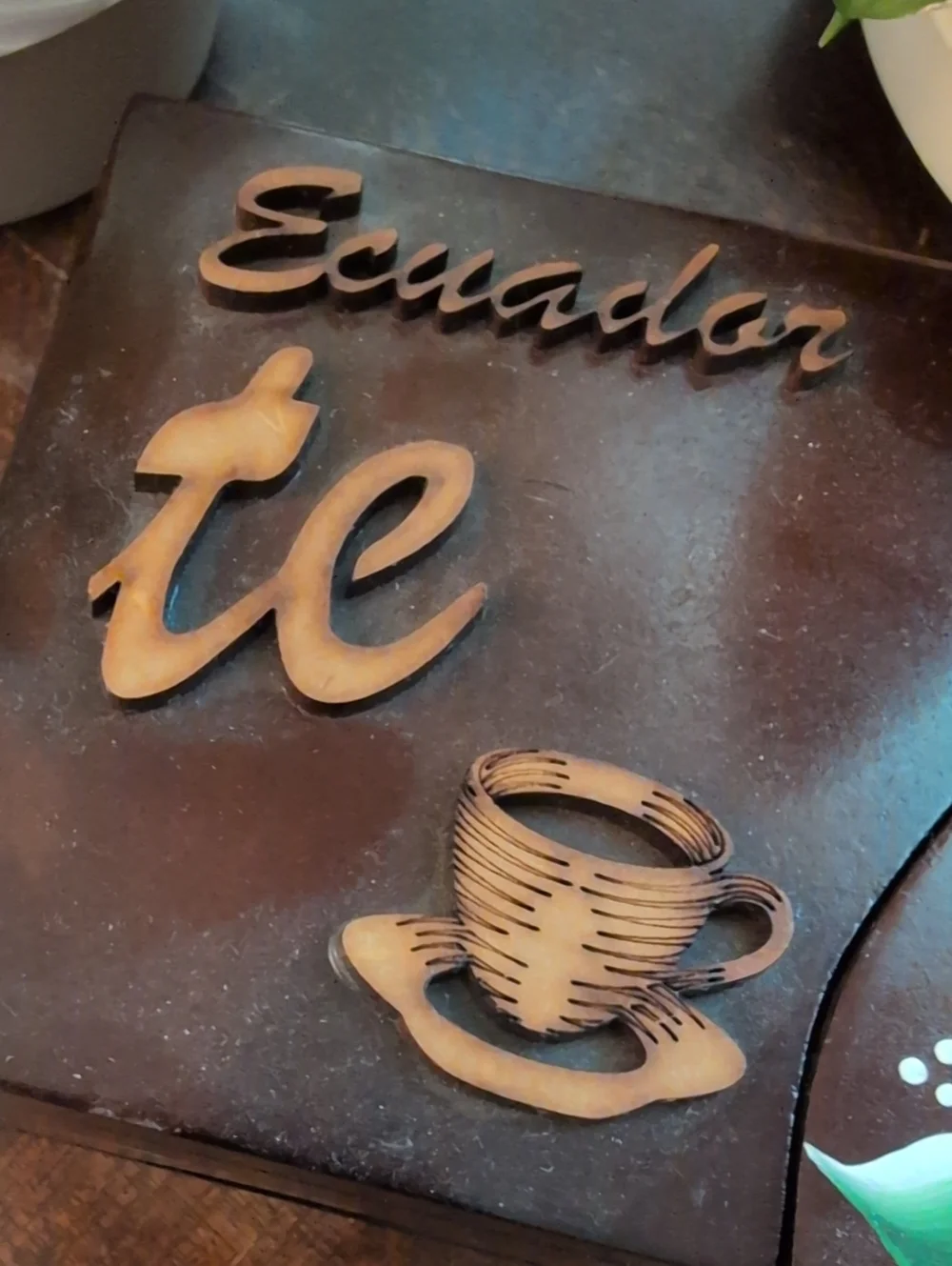 Handpainted Tea Box